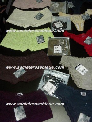 LOT DE SLIP PAIN DE SUCRE