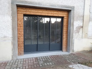 Menuiseries ALU RAL 7016