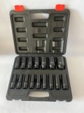 KRAFTMULLER  Jeu de douilles à choc profondes16 pcs 1/2" / deep impact socket set 16PCS...
