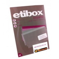 BOITE  ÉTIQUETTES, DIFFÉRENTS FORMATS