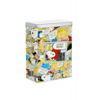 Boîte de cuisine en métal - snoopy - bd multicolore