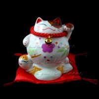 MANEKI NEKO TIRELIRE CHAT BONHEUR JAPONAIS MANEKINEKO