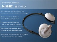 Bluetooth Headset BT-10 TECHNAXX      46,90eur