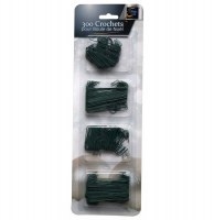 Crochets verts pour boules de no Ğl - pack de 300