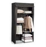 Armoire modulable cinq tablettes + 1 penderie