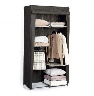 Armoire modulable cinq tablettes + 1 penderie