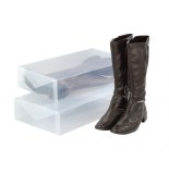Boite de rangement pour bottes - wenko - lot de 2