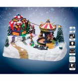 La fête foraine â décoration animée lumineuse led â intérieur