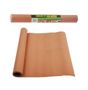 Rouleau de liège adhésif découpable - 100 x 45 cm - papeterie