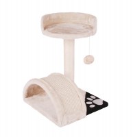 Arbre à chat - beige - 1 plateforme