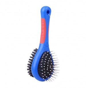 Double accessoire brosse et peigne - accessoire d'hygiène pour chien