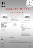 Isolant reflecteur 17 couches