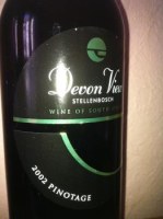 PINOTAGE - CEPAGE SUD AFRICAIN