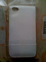 Housse simili cuir iphone 4G