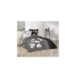 Parure de couette 100% coton - 240 x 220 cm - purity orchidée