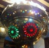 Lustre marocaine fabriquée à la main
