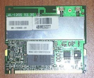 LOT DE 100 CARTES MINI PCI WIFI CHIPSET BROADCOM