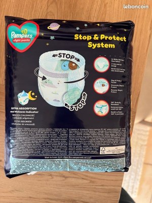 Pampers – Night Pants taille 5