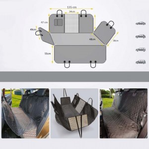 TAPIS DE PROTECTION DE VOITURE POUR CHIENS ANIMAL CMD-06