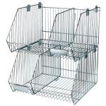 Corbeille fil acier largeur 650 mm