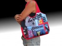 Destockage de sacs à main en néoprène