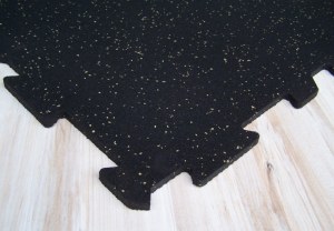 Dalle caoutchouc clipsable / emboitable