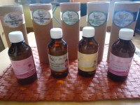 Lot d'huiles de massage