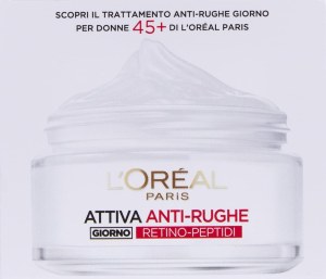 L'oreal  ACTIVE ANTI-WRINKLE - Intensive Anti-Wrinkle Cream lot de 100 unités