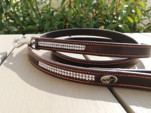 Lot de laisses pour chiens de qualité en cuir pleine fleur
