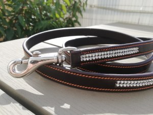 Lot de laisses pour chiens de qualité en cuir pleine fleur