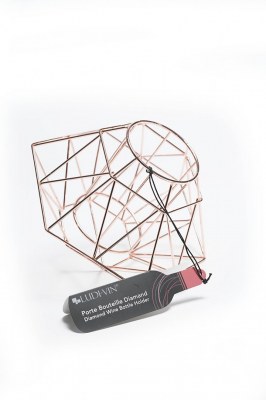 LOT DE PORTE BOUTEILLE/BOUGIE DECO