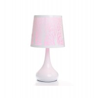 Lampe tactile arbres - rose - système d'allumage au toucher
