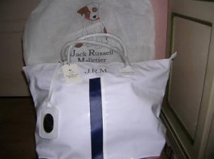 Sac à main cabas Jack Russel Malletier NEUF