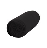 Drap housse 140 x 190 cm - réglisse - 100% coton 57 fils