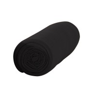 Drap housse 140 x 190 cm - réglisse - 100% coton 57 fils