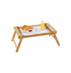 Plateau pliable en bambou