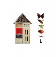 Hotel d'insectes - bois et zinc - jardin
