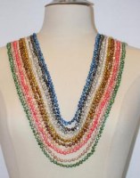Collier sautoir 120cm perles baroques