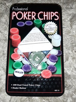 Boites 100 Jetons numérotés poker pro Texas holdem