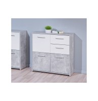 Commode - nicolus - 3 portes et 2 tiroirs