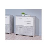 Commode - nicolus - 3 portes et 2 tiroirs