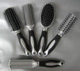 5 brosses a cheveux plastique
