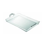 Plateau rectangulaire transparent - guzzini
