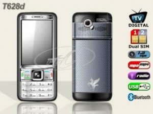 PROMO! T628D Tactile avec TNT 2Cams+2sims