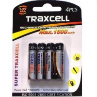 Piles recheargables AAA - TRAXCell 1600mAh Ni-MH