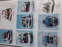 Lot de 4210pieces de crèche lumineuse de noël à led