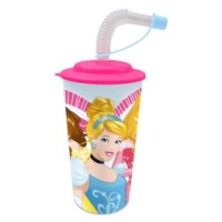 Verre paille princesses 3d - disney
