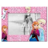 Cadre photo rose 13 x 18 cm - la reine des neiges