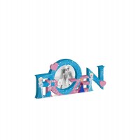 Cadre photo lettre frozen - la reine des neiges