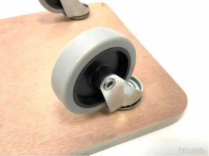 Toolland Chariot de déménagement, 4 Roues pivotantes